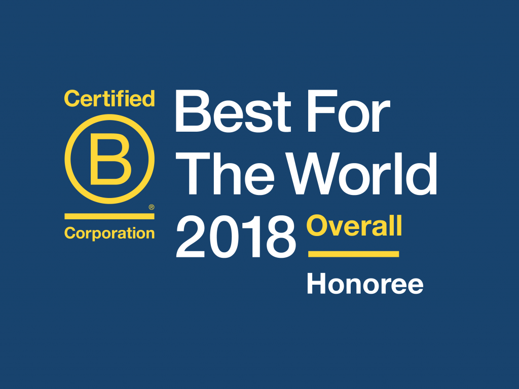 Best for the world overall honoree logo